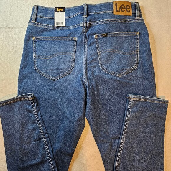 Lee Women's Ultra Lux Comfort Skinny High Rise Jeans - Size 16 - Picture 6 of 8